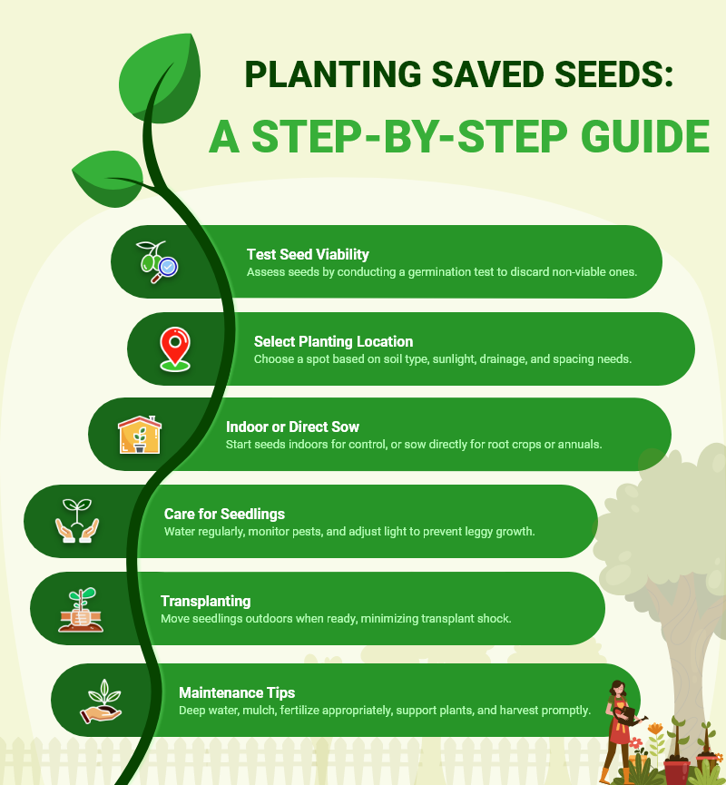 How To Plant Saved Seeds