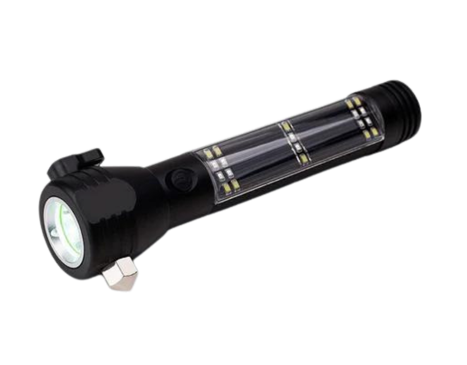 Solar flashlight - survival gear